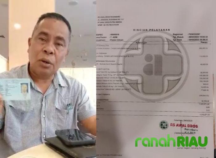 Gara-gara  Statement Bupati Adil, Warga Meranti terpaksa rogoh kantong Jutaan Rupiah untuk Berobat